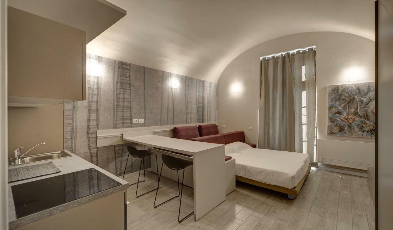 Quadrato Apartment Turin Bagian luar foto