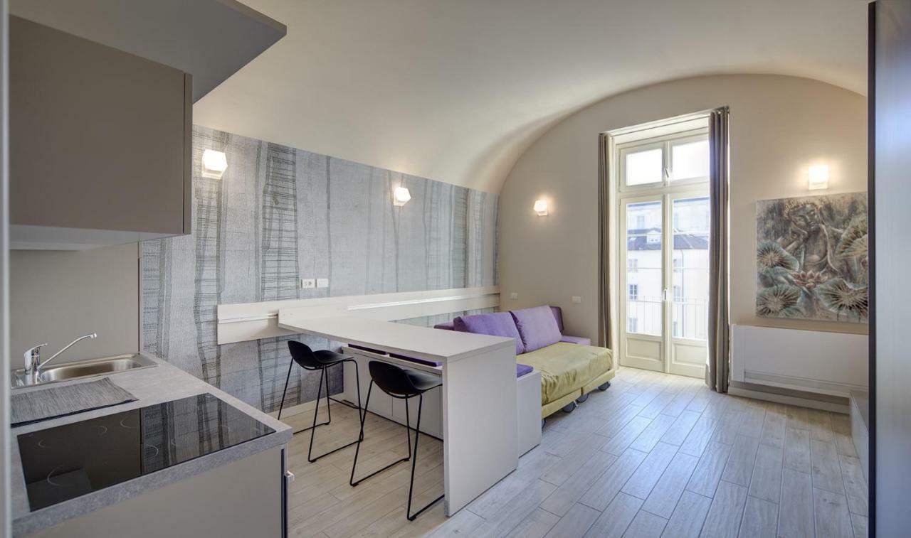 Quadrato Apartment Turin Bagian luar foto